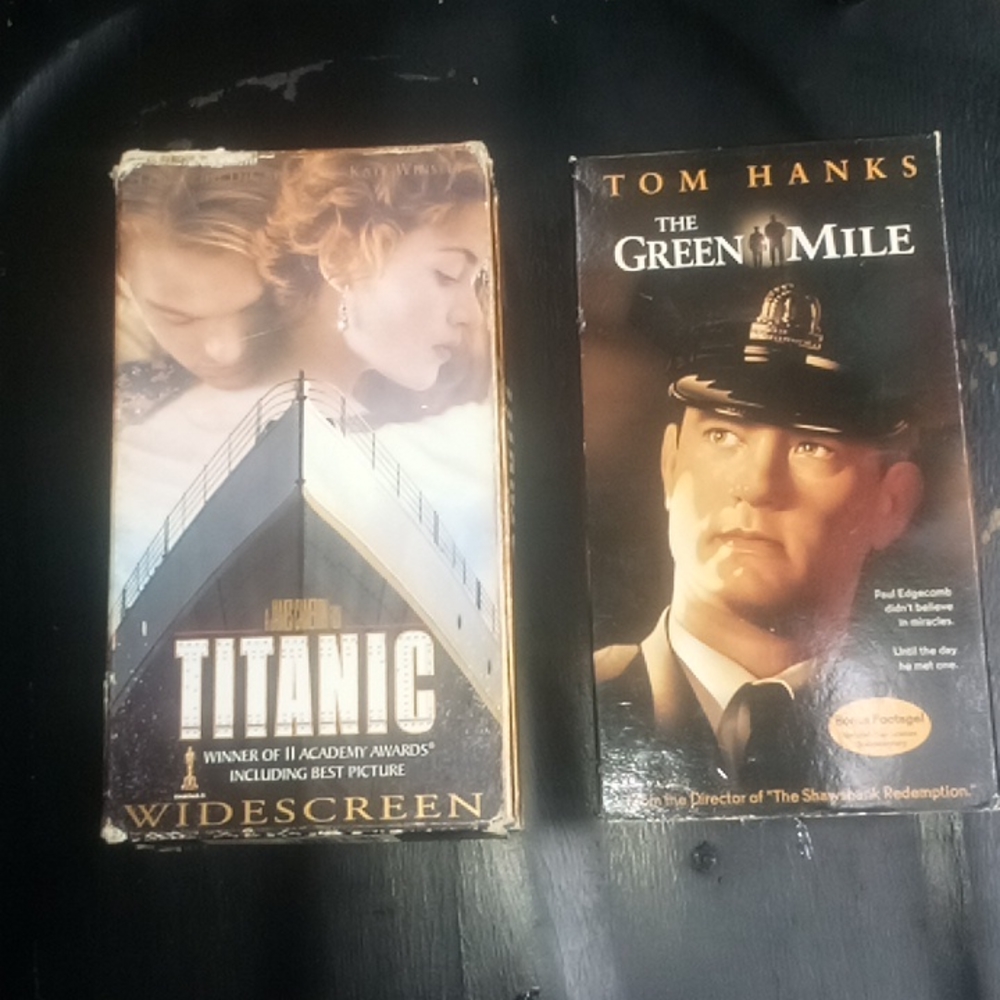 Bundle of 2 for 1 vintage VHS movies